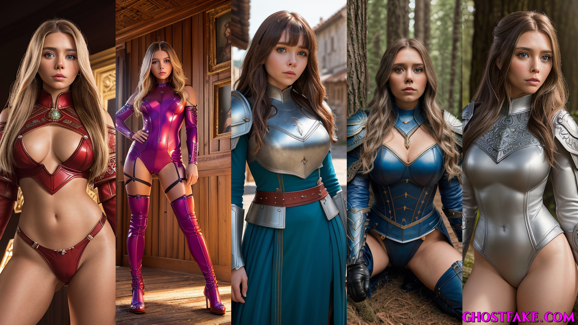 Elizabeth Olsen Warrior