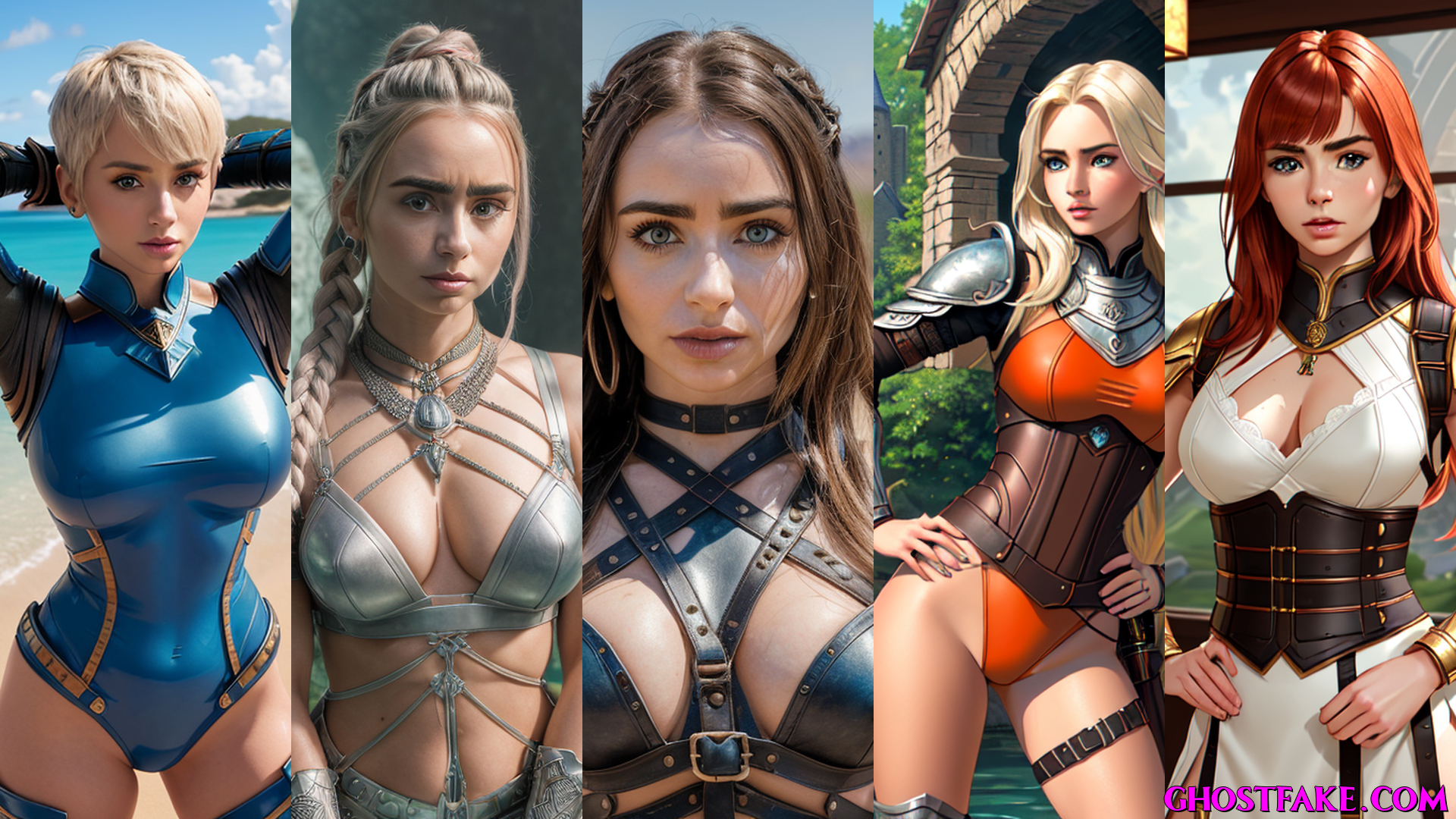 Lily Collins Warrior
