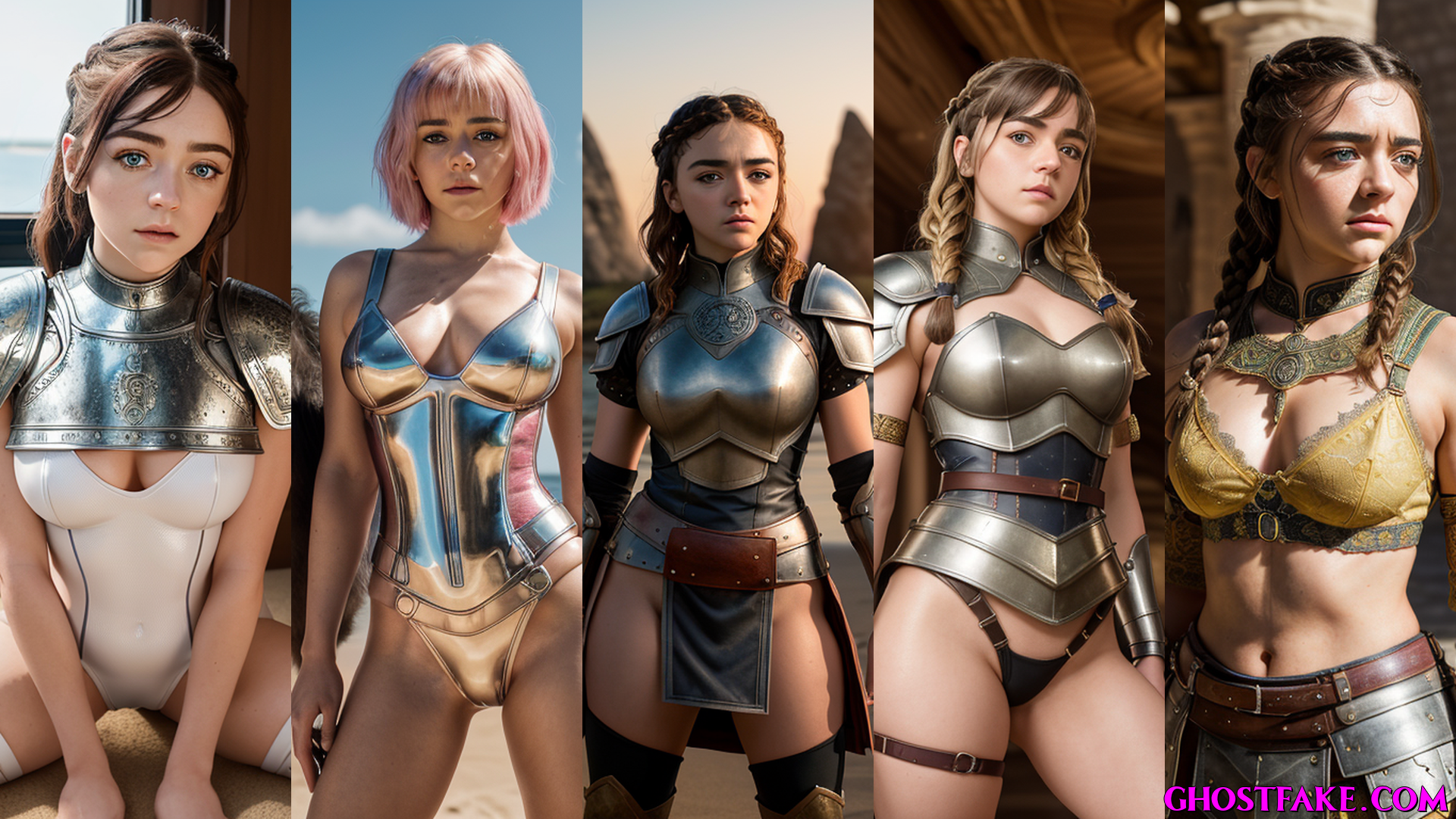 Maisie Williams Warrior
